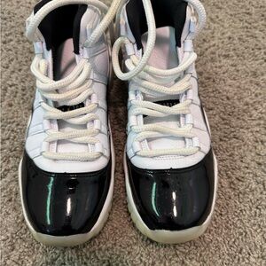 Nike Black and White High-Top Athletic Shoes